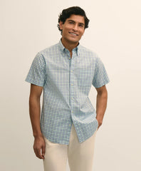 Friday Shirt, Short-Sleeve Poplin Check