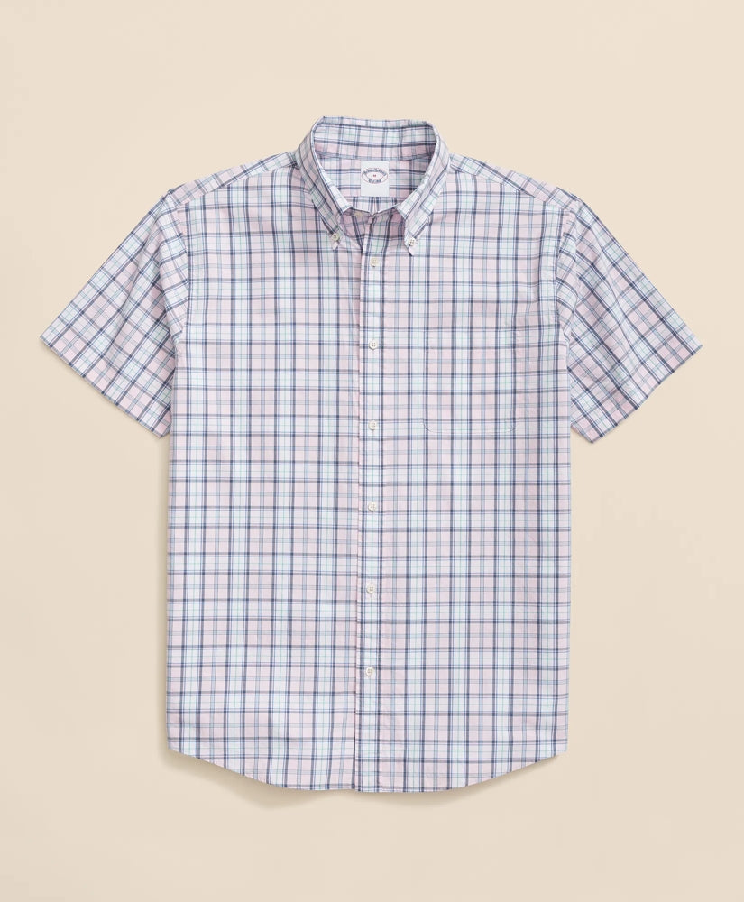 Friday Shirt, Short-Sleeve Poplin Plaid