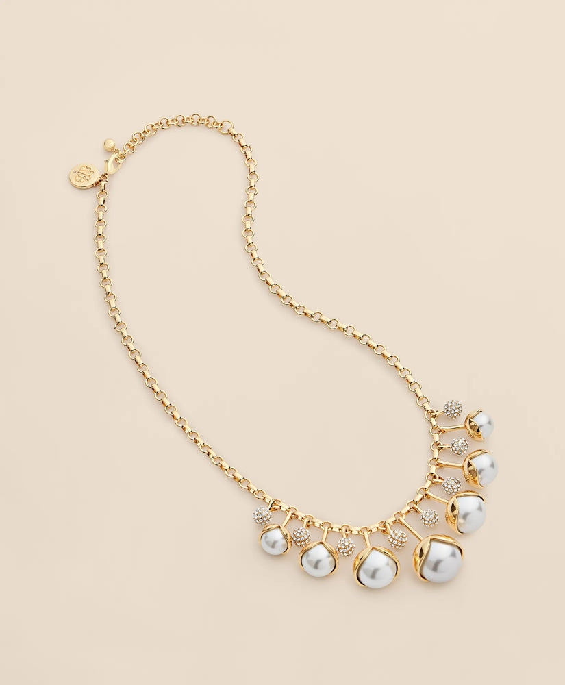 Cubic Zirconia Drop Necklace