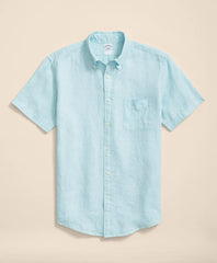 Irish Linen Short-Sleeve Sport Shirt