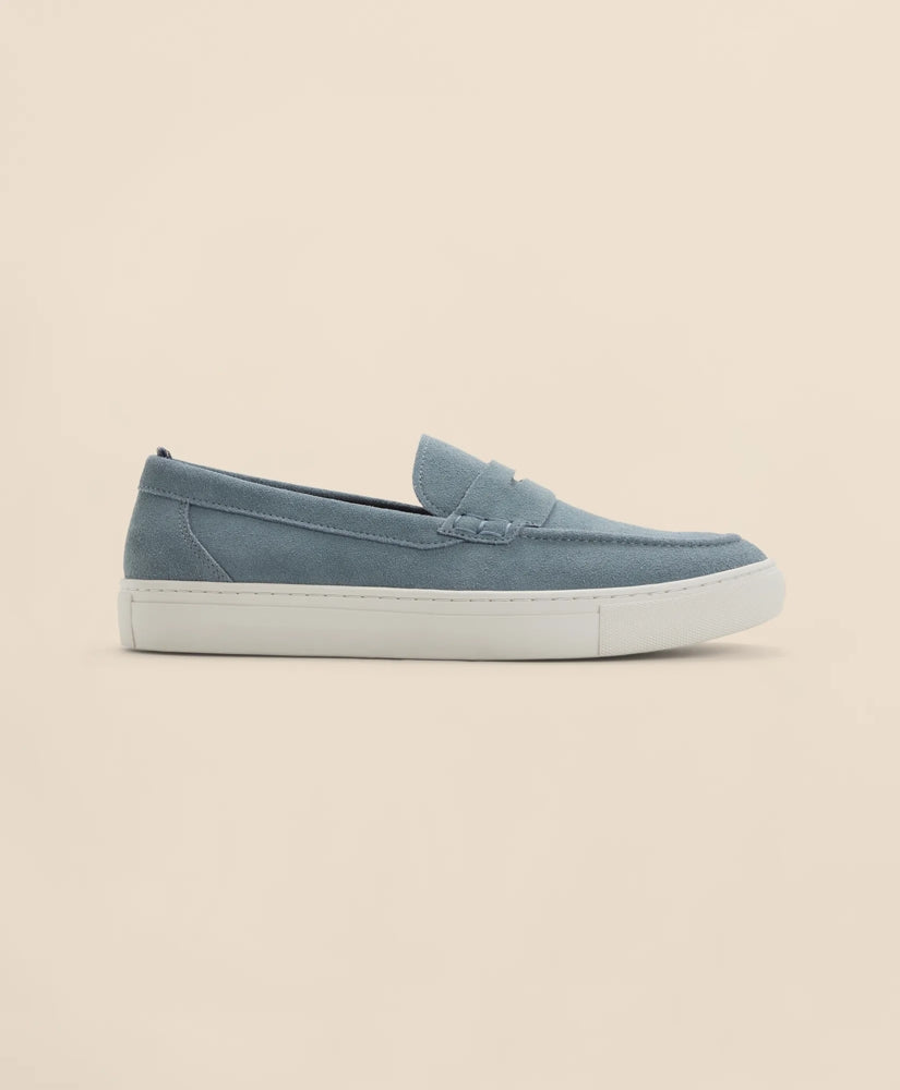 Leather Slip-On Loafers