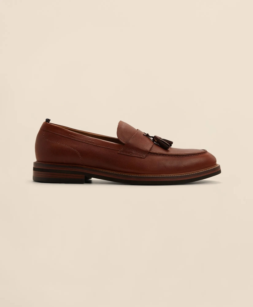 Leather Tassel Loafers
