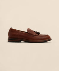 Leather Tassel Loafers