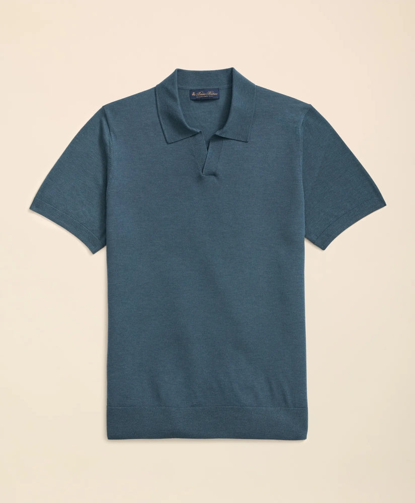 Lightweight Luxe All-Season Sweater, Johnny Collar