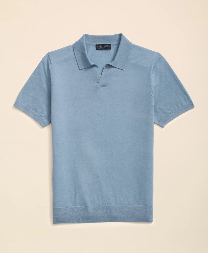 Lightweight Luxe All-Season Sweater, Johnny Collar