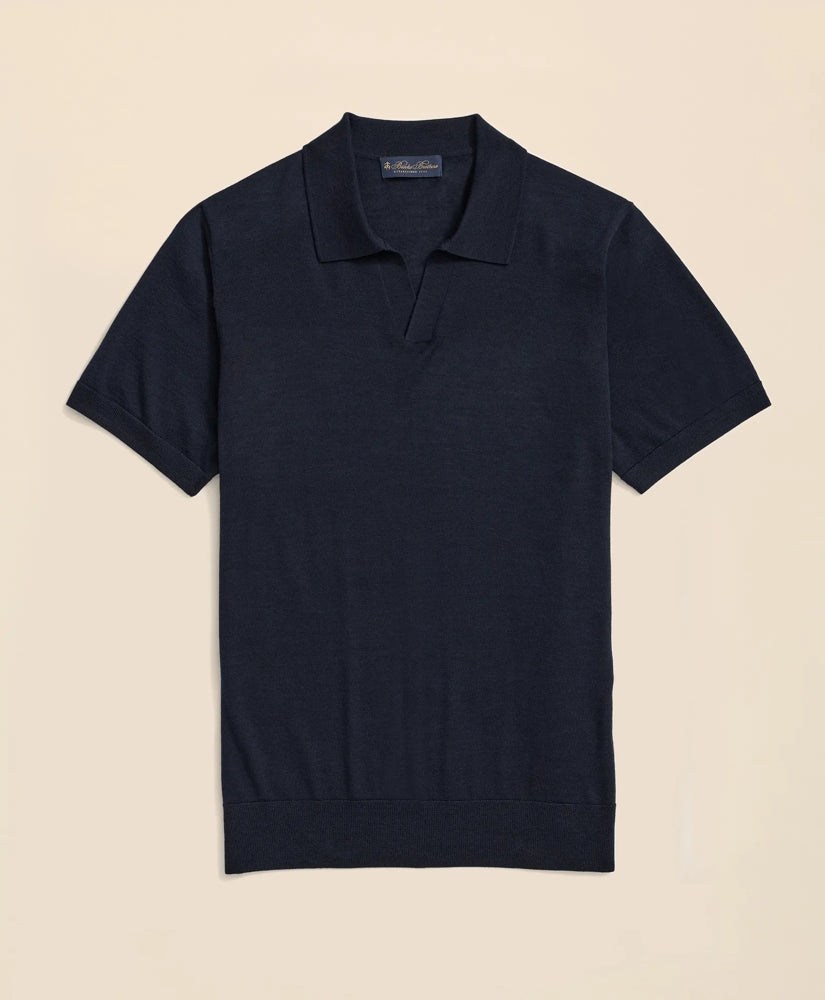 Lightweight Luxe All-Season Sweater, Johnny Collar