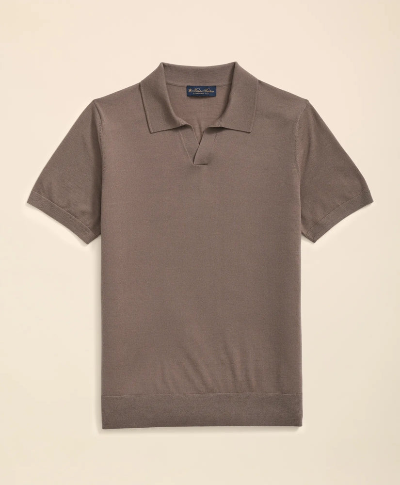 Lightweight Luxe All-Season Sweater, Johnny Collar