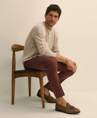 Linen Cable Knit Sweater