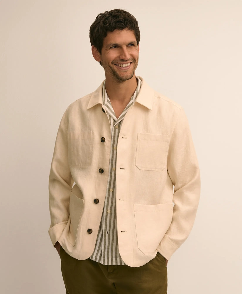 Linen Chore Coat