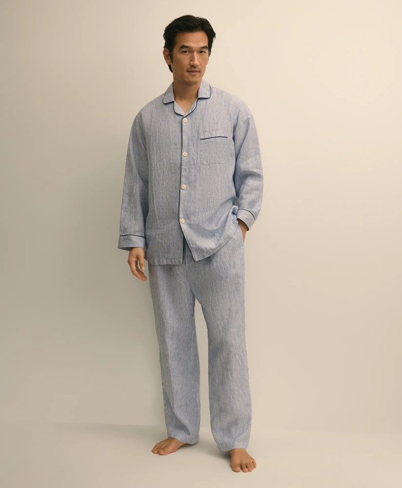 Linen Pajama Set