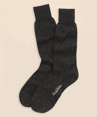 Merino Wool Big Dot Crew Socks