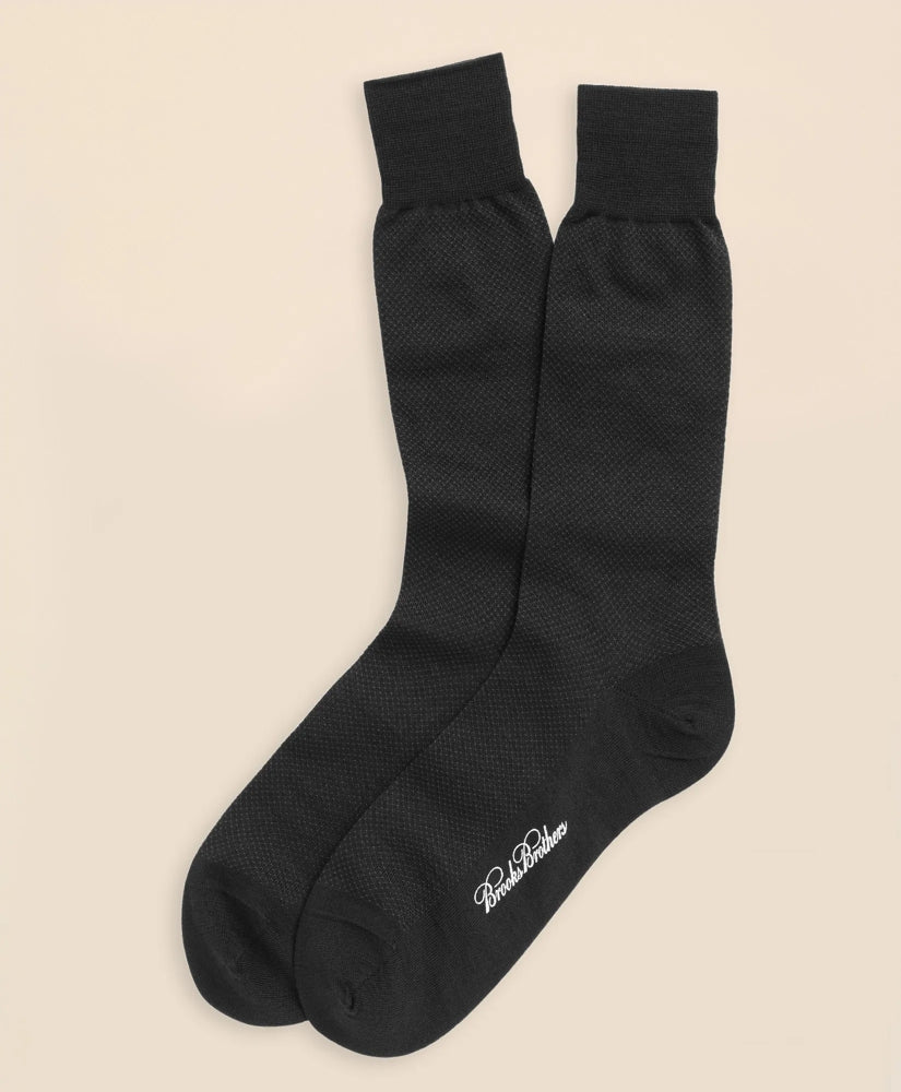 Merino Wool Mini Dot Crew Socks