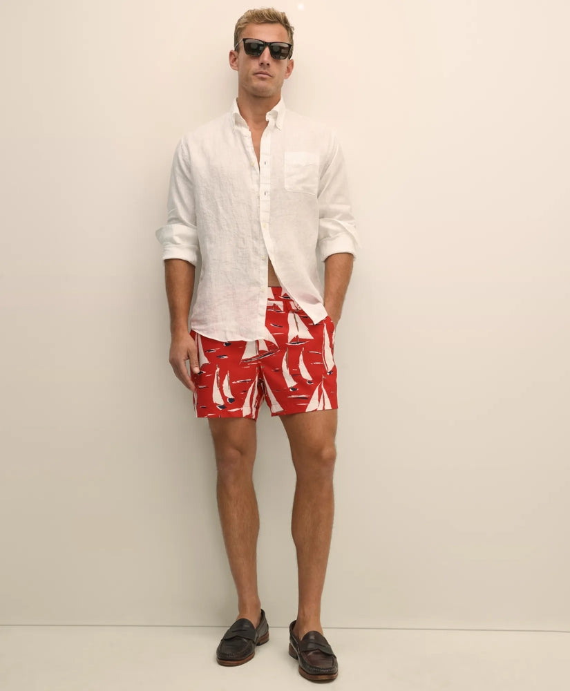 5" Newport Sailing Swim Trunks