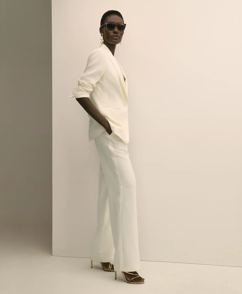 Crepe Tuxedo Pants