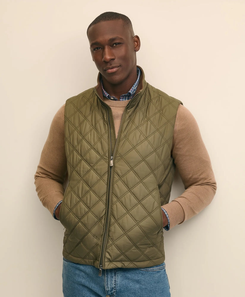 Paddock Diamond Quilted Vest