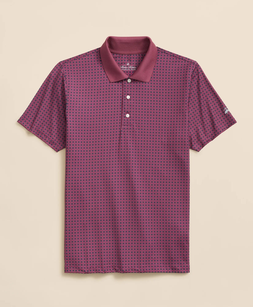 Performance Series Foulard Print Polo Shirt