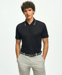 Performance Series Quarter-Zip Pique Polo Shirt
