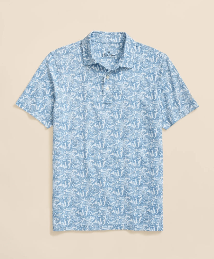 Performance Series Hawaiian Print Polo Shirt