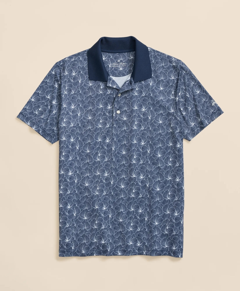 Performance Series Leaf Print Polo Shirt