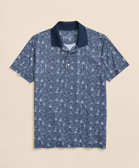 Performance Series Leaf Print Polo Shirt