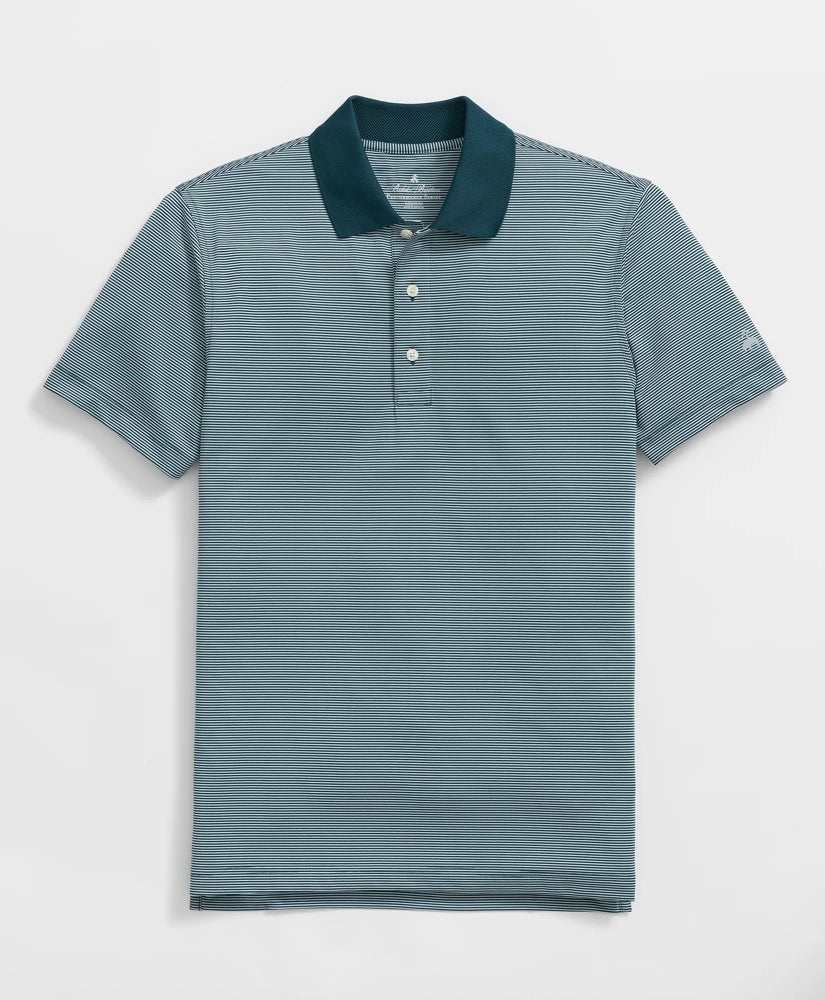 Performance Series Micro Stripe Jersey Polo Shirt