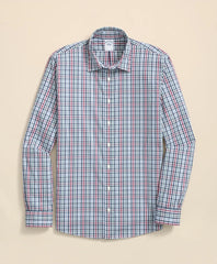 Performance Series Stretch Spread Collar, Multi-Gingham Sport Shirt