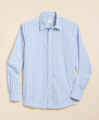 Performance Series Stretch Spread Collar, Striped Sport Shirt