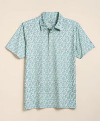 Performance Series Vintage Tropical Motif Polo Shirt