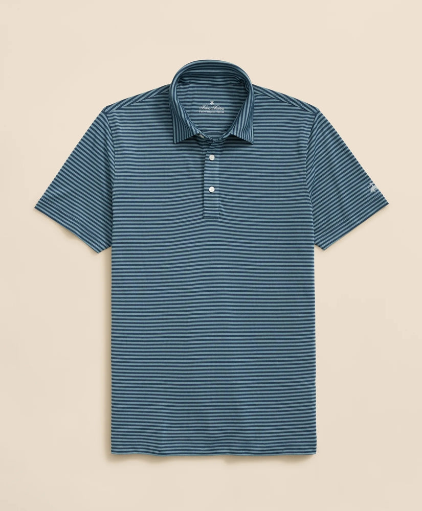 Performance Series Vintage Stripe Pique Polo Shirt