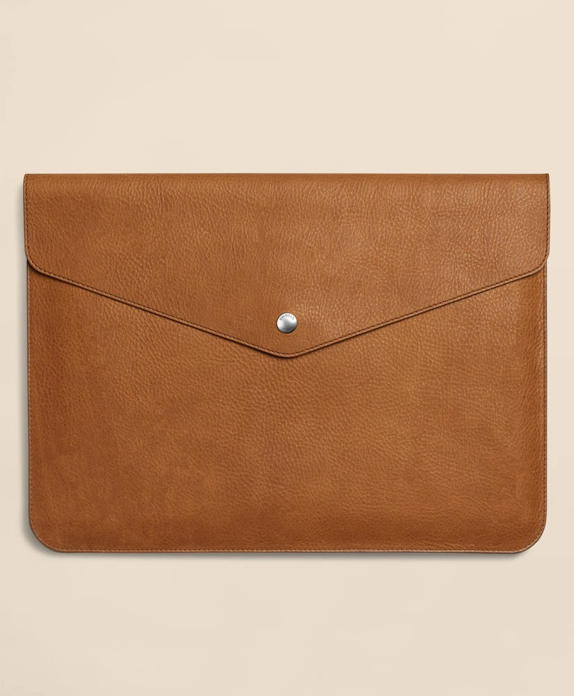 Shinola Leather Laptop Sleeve