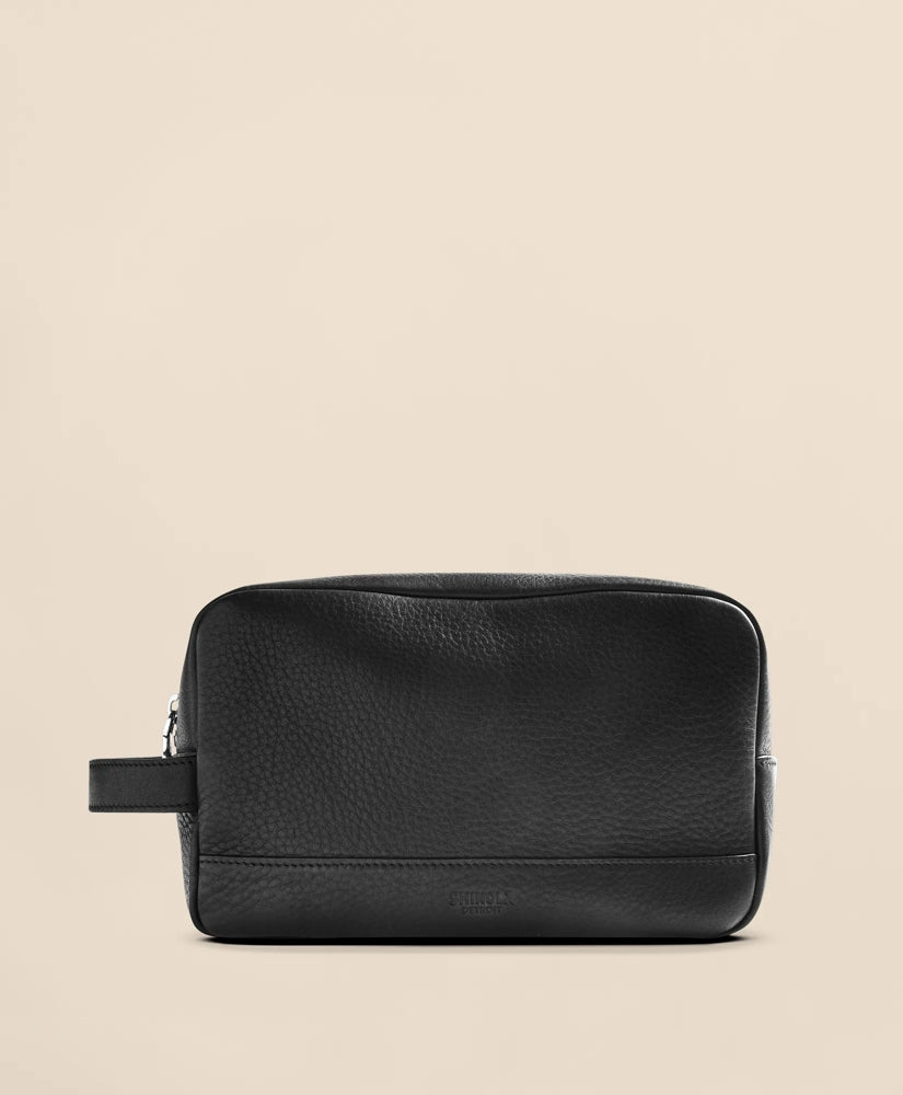 Shinola Leather Travel Kit