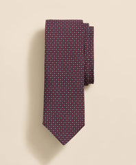 Silk Mini Geometric Tie