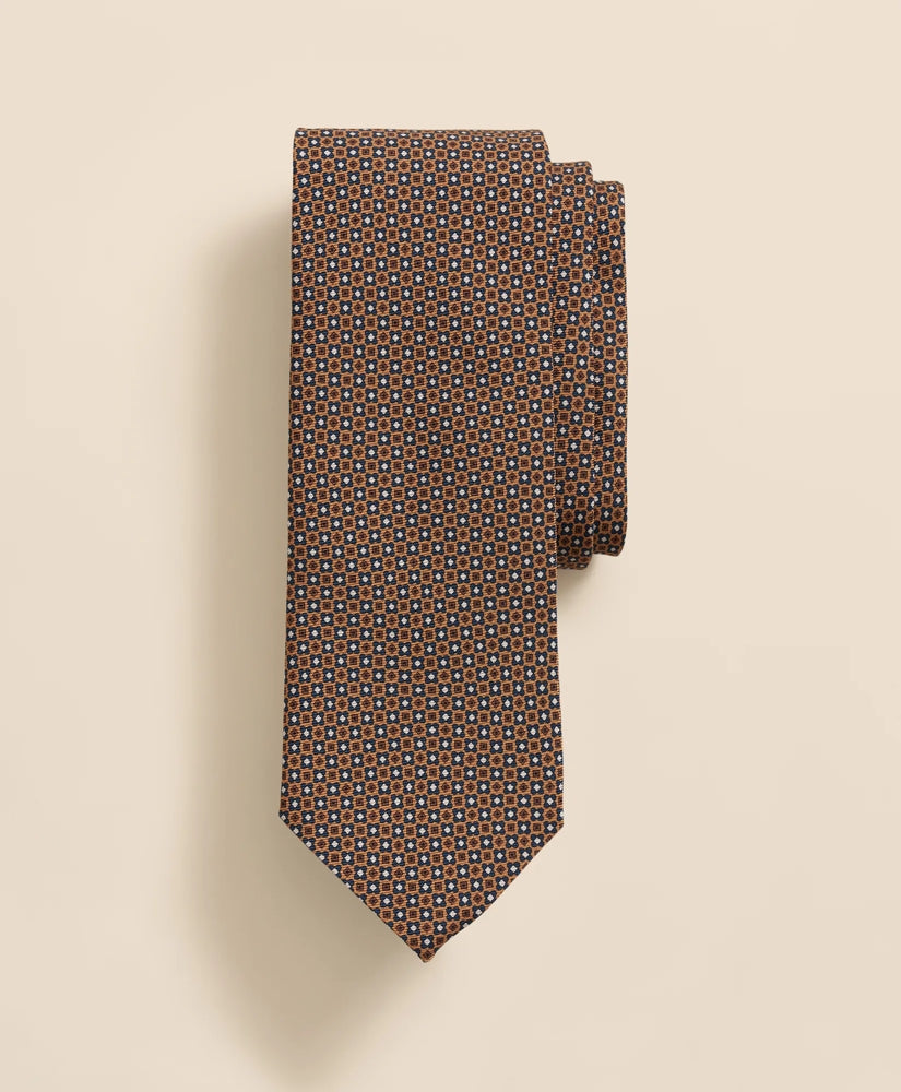 Silk Mini Geometric Tie