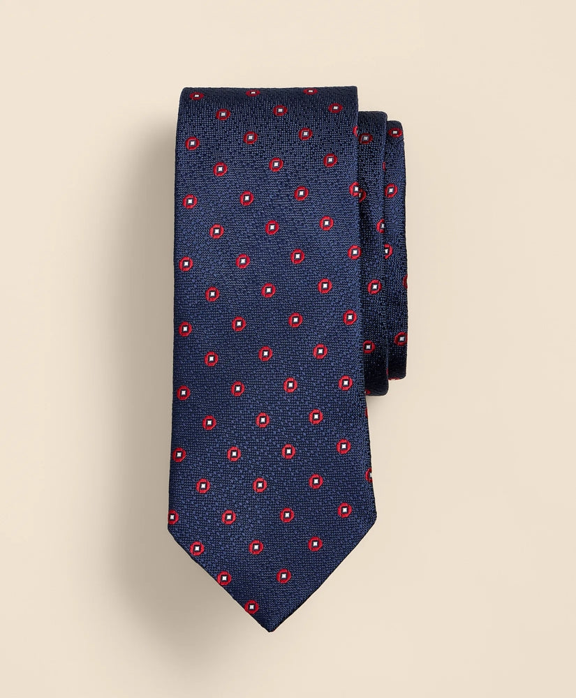 Silk Stardot Tie