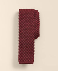 Silk Textured Knit Tie