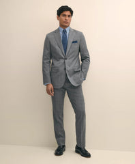 Slim Fit 1818 Windowpane Suit In Wool