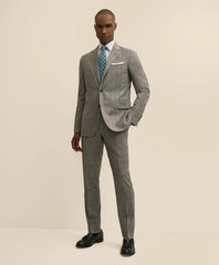 Slim Fit Wool Check 1818 Suit