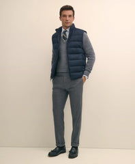 Slim Fit Wool Flannel Dress Pants