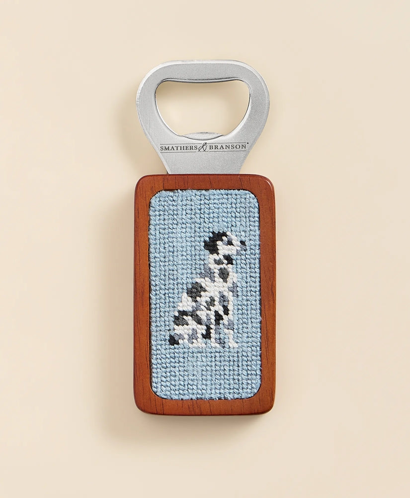 Smathers & Branson Needlepoint Dalmatian Bottle Opener