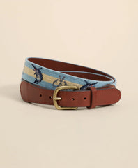 Smathers & Branson Needlepoint Marlin Belt