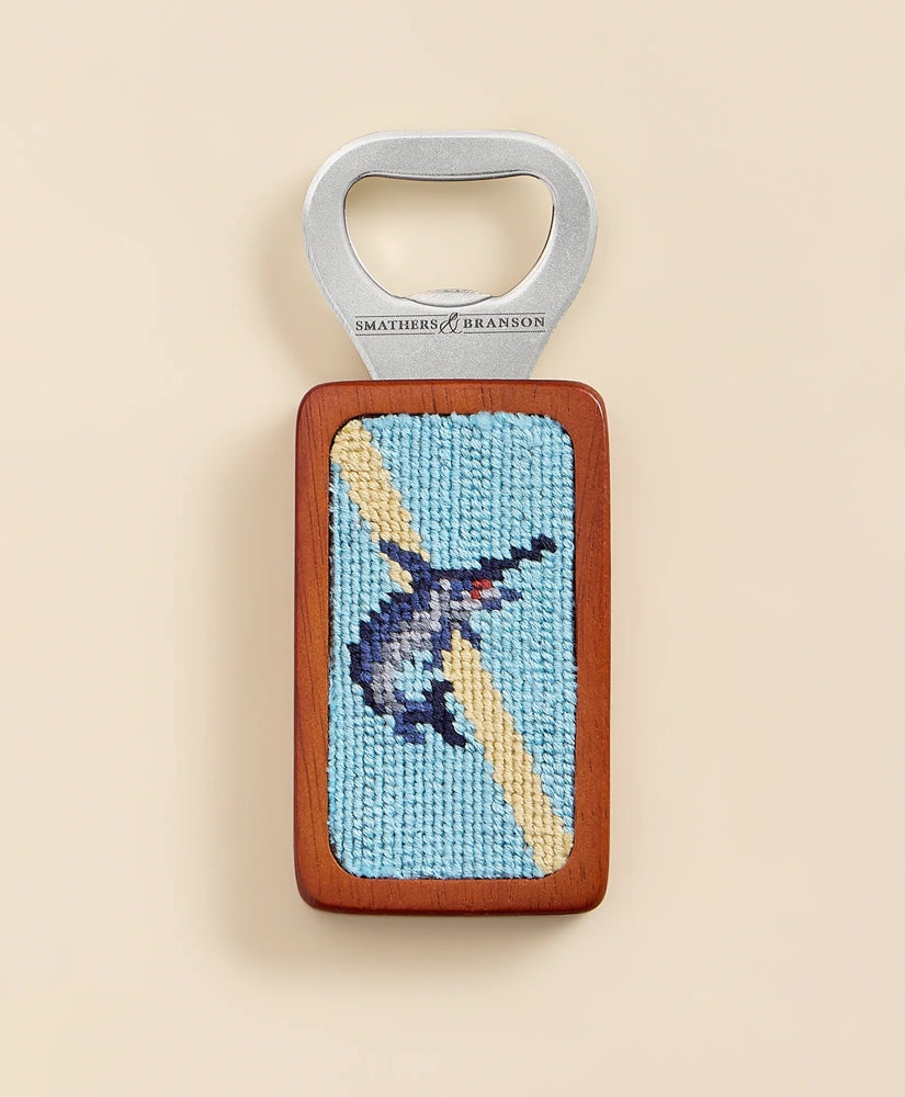 Smathers & Branson Needlepoint Marlin Bottle Opener
