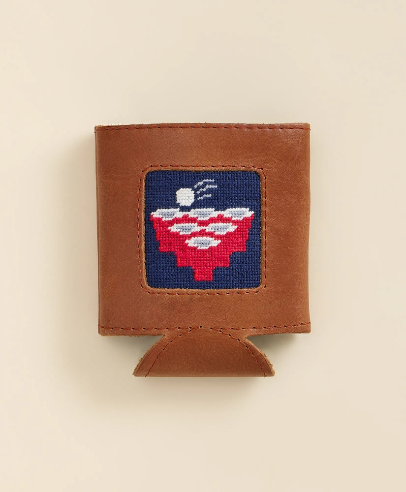 Smathers & Branson Needlepoint Trick Shot Can Cooler