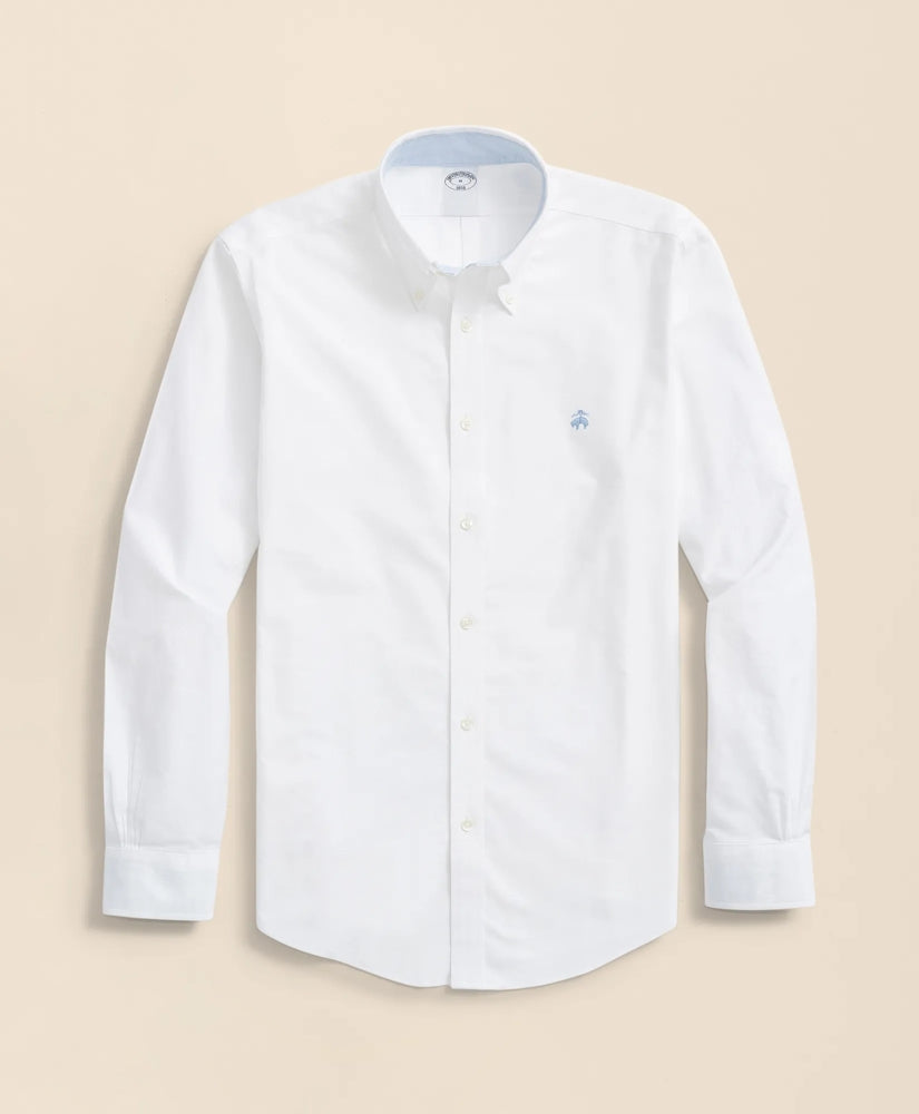 Stretch Non-Iron Oxford Button-Down Collar Sport Shirt