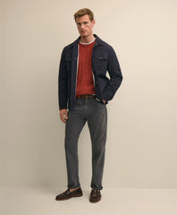 Suede Shirt Jacket