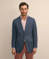 Traditional Fit Wool Hopsack Sport Coat