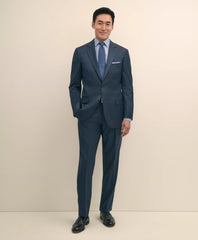 Traditional Fit Wool Tic 1818 Suit