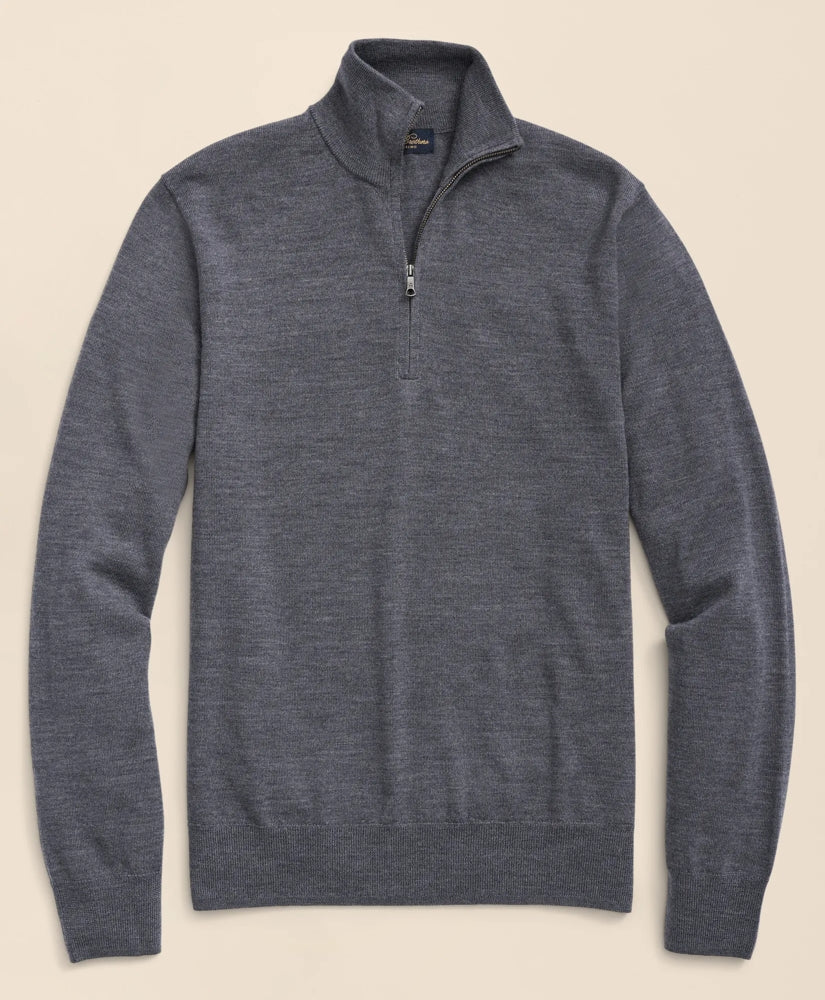 Ultimate Merino Wool Quarter-Zip Sweater