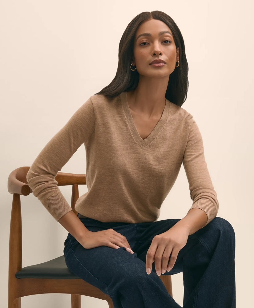 Ultimate Merino Wool V-Neck Sweater