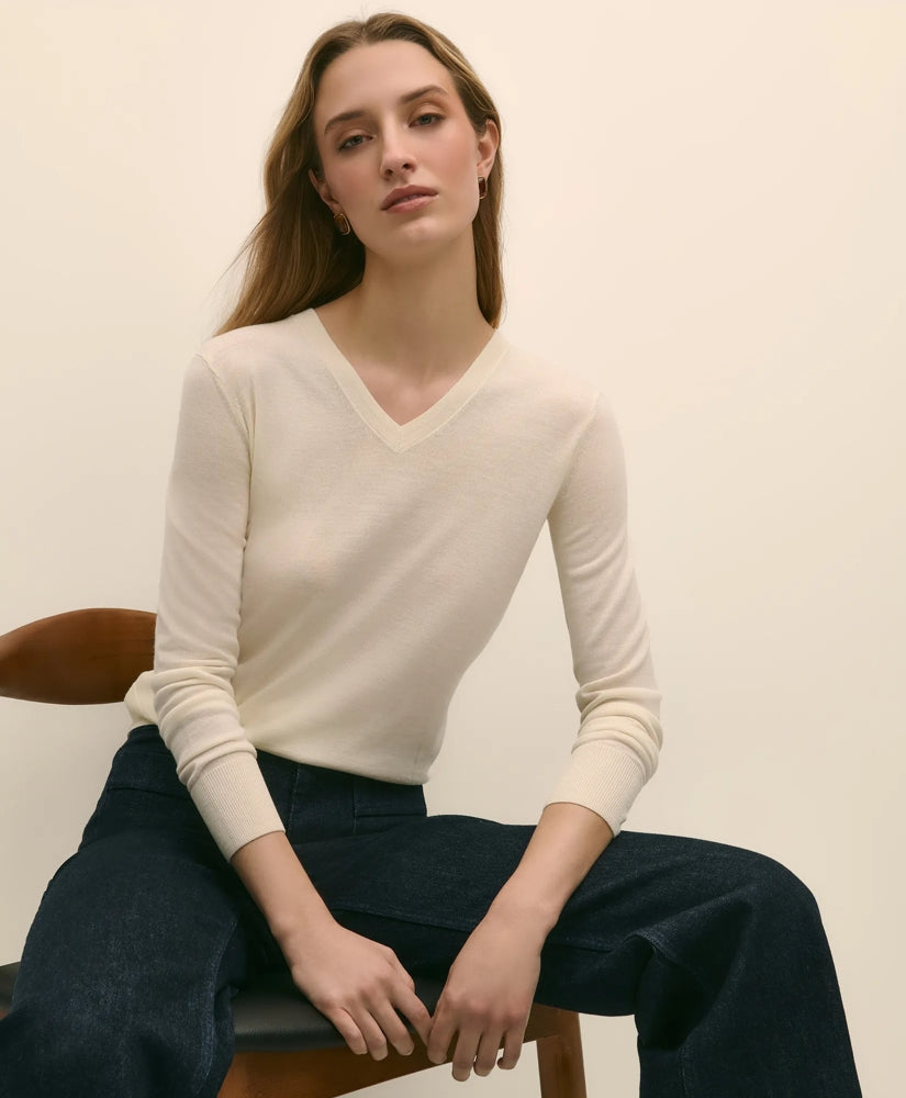 Ultimate Merino Wool V-Neck Sweater