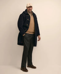 Big & Tall Classic Wool Duffle Coat
